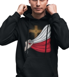 BLUZA Z KAPTUREM PATRIOTYCZNI PL